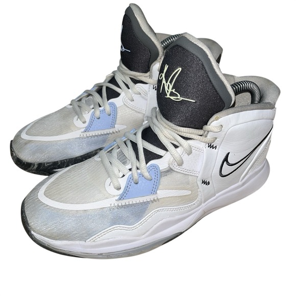 Nike Other - Nike Kyrie Infinity GS White Iron Grey Basketball Shoes DD0334-102 Size 6.5Y
